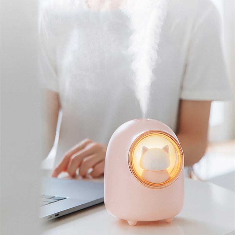 Cartoon Space Capsule Portable Wireless Humidifier