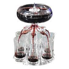 6 Shot Glass Holder and Dispenser Set - Home Essentials Store Retail