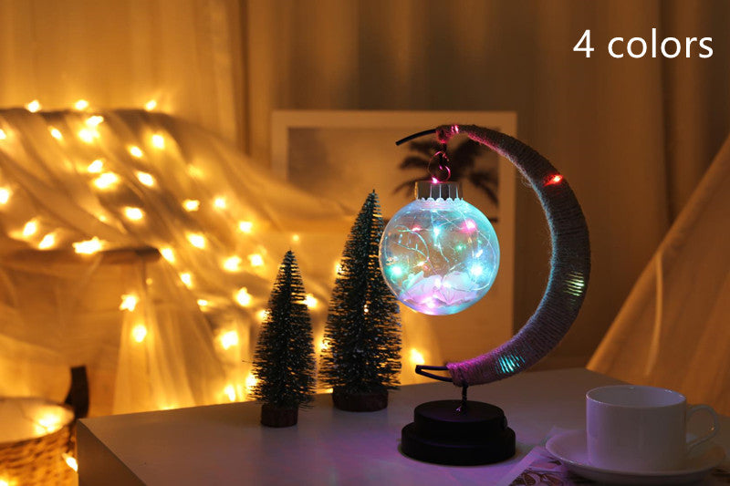 LED moon ball shape lamp girl heart wishing ball