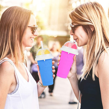 Squeezable Slushy Making Cup