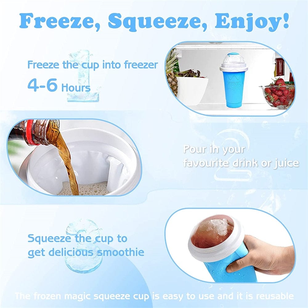 Squeezable Slushy Making Cup