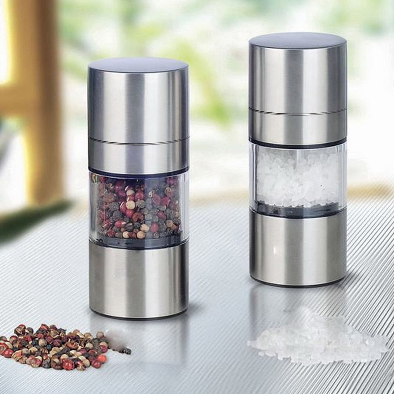 Stylish Salt & Pepper Mill & Grinder